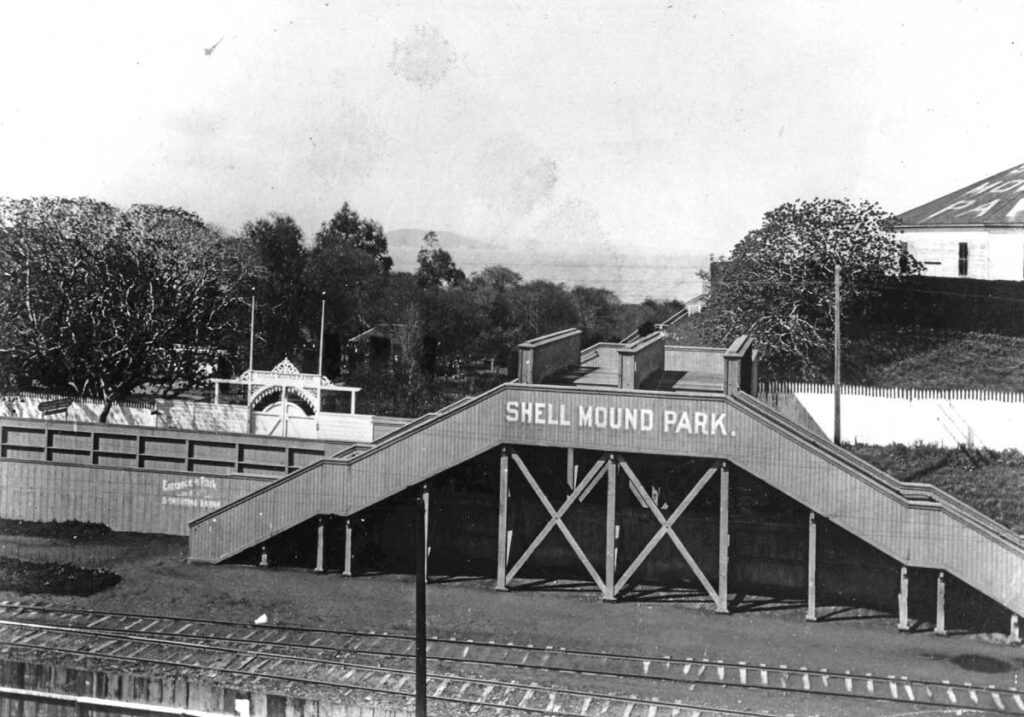 Shellmound St Emeryville Historical Society | Shell Mound Park